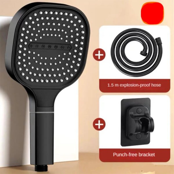 High Pressure Adjustable Shower Head - Image 9