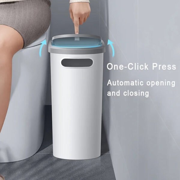 Bathroom Trash Can - Image 1