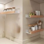 Wooden Wall-Mounted Bathroom Storage Shelf - Image 5