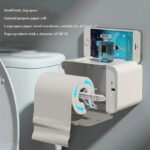 Induction Toilet Paper Holder Shelf - Image 4