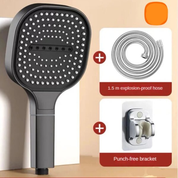 High Pressure Adjustable Shower Head - Image 8