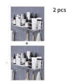 Japanese Style Wrought Iron Wall Shelf - Image 12