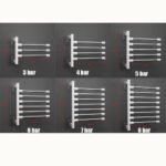 Wall Mounted Aluminum Towel Rack - Image 6