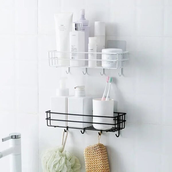 Japanese Style Wrought Iron Wall Shelf - Image 4