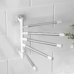 Wall Mounted Aluminum Towel Rack - Image 4