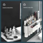 Magnetic Adsorption Inverted Toothbrush Holder - Image 3