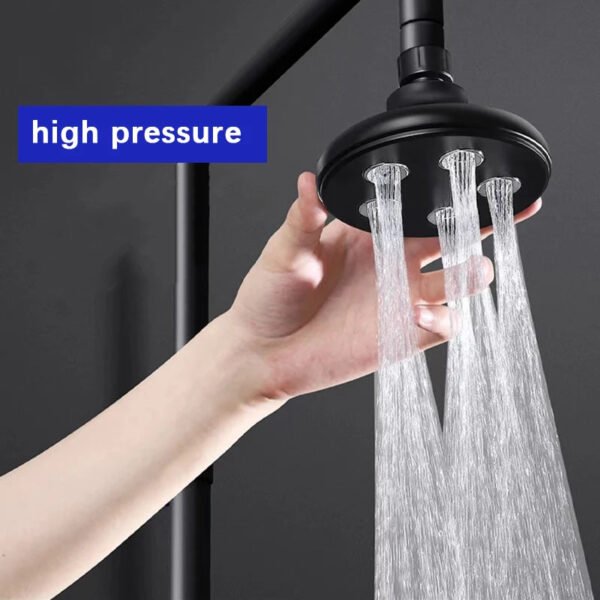 Supercharged Wall-Mounted Rotatable Shower Head - Image 6