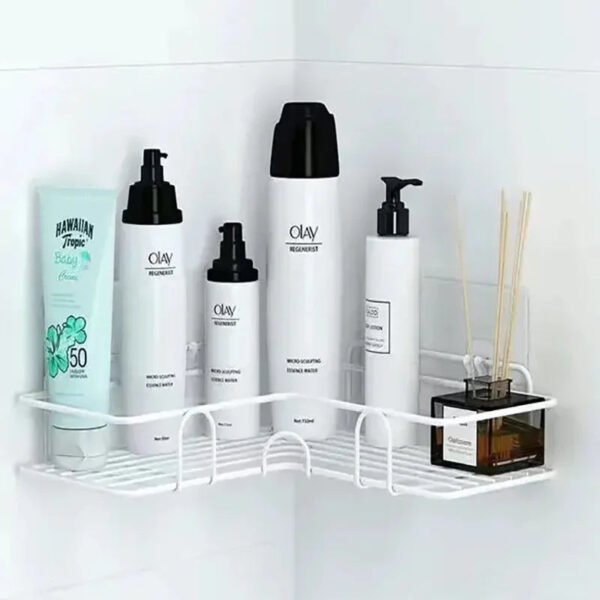 Floating Wall Shelf Metal Organizer Cart - Image 7