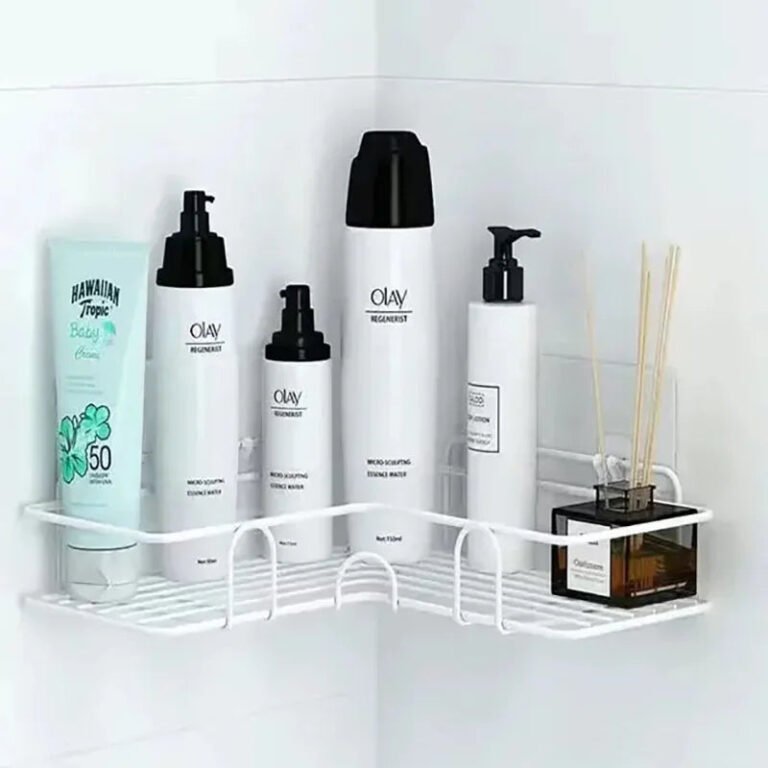 Floating Wall Shelf Metal Organizer Cart - Image 7