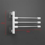 Wall Mounted Aluminum Towel Rack - Image 9
