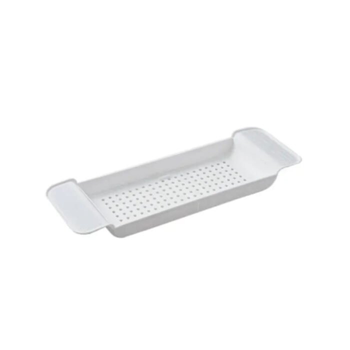 Extendable Bamboo Bathtub Shelf Tray - Image 8