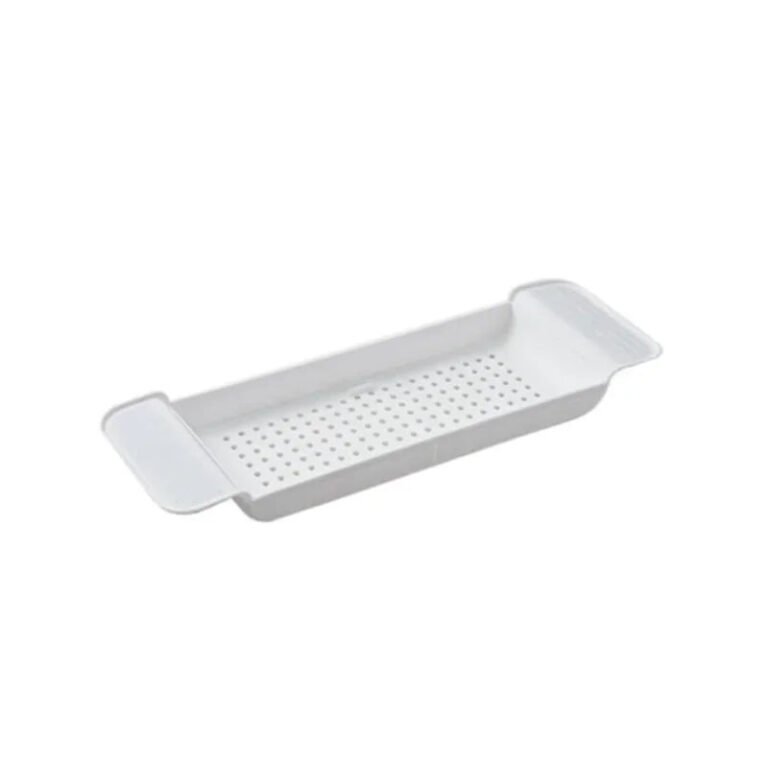 Extendable Bamboo Bathtub Shelf Tray - Image 8