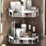 No-Drill Aluminum Shower Shelf - Image 2