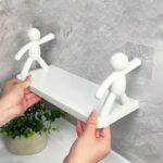 Self-Adhesive Bathroom Shampoo Storage Rack - Image 3