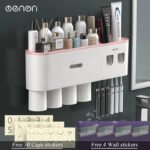 Magnetic Adsorption Inverted Toothbrush Holder - Image 8