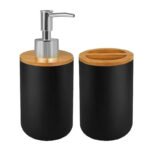 Bathroom Set Soap Dispenser Toothbrush Holder Soap Box - Image 10