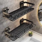 Stainless Steel Bathroom Storage Rack - Image 2