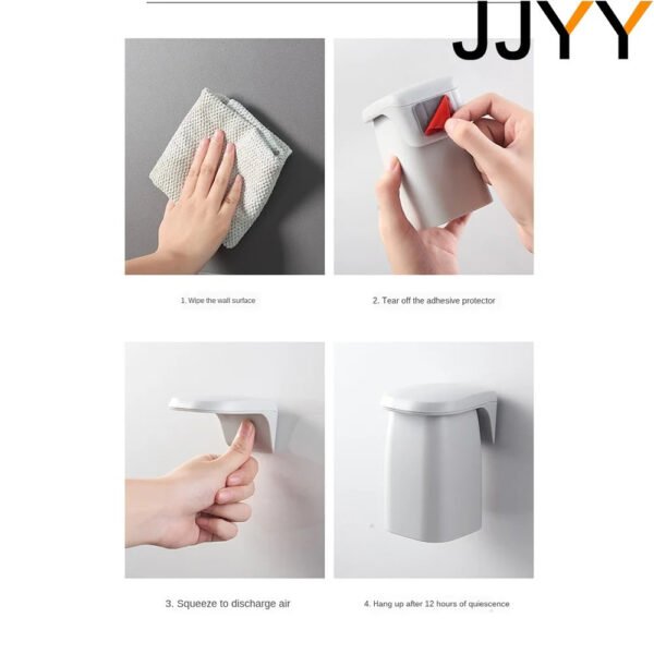 Magnetic Suction Mouthwash Cup Holder - Image 1