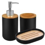Bathroom Set Soap Dispenser Toothbrush Holder Soap Box - Image 8