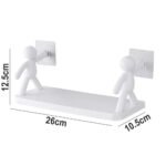 Self-Adhesive Bathroom Shampoo Storage Rack - Image 6