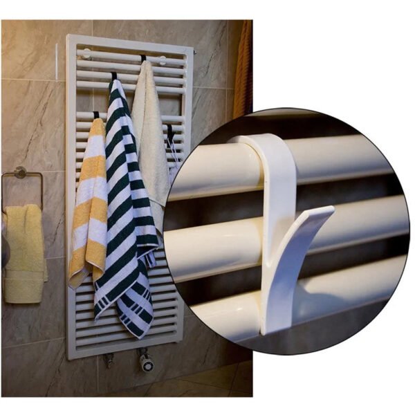 Kitchen Bathroom Storage Hangers Heated Towel Hook - Image 1