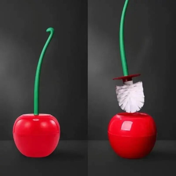 Cherry Shaped Toilet Brush Set - Image 8