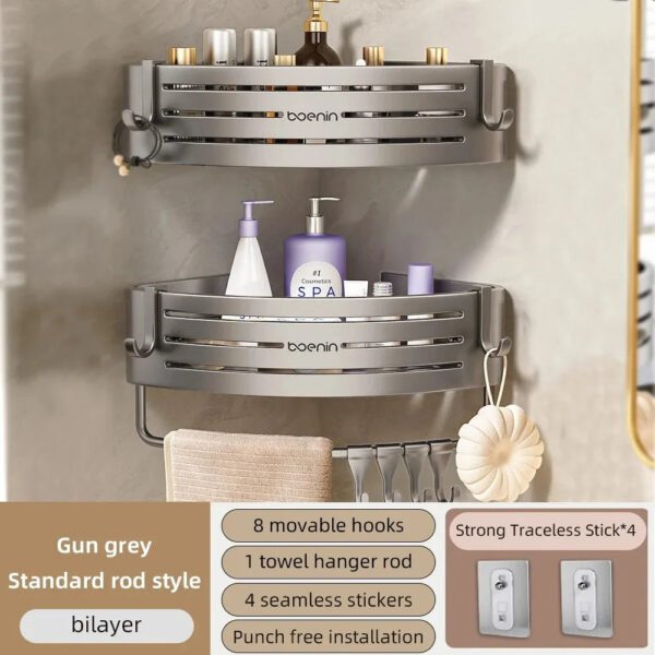 Bathroom Corner Shelf - Image 12