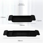 Extendable Bamboo Bathtub Shelf Tray - Image 6
