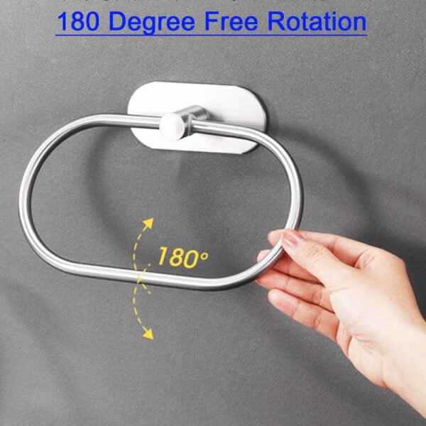 Stainless Steel Towel Holder - Image 5