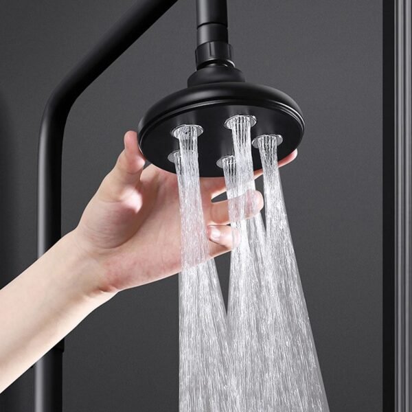 Supercharged Wall-Mounted Rotatable Shower Head - Image 2
