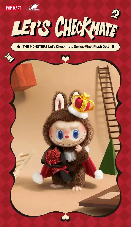THE MONSTERS Let'sCheckmate Series-Vinyl PlushDolL - Image 9