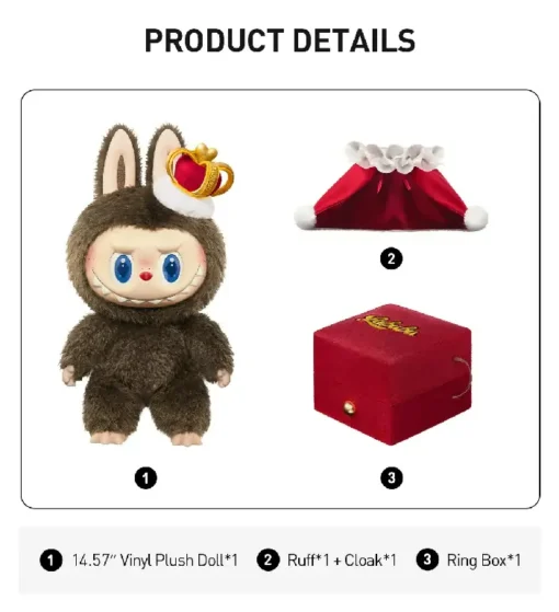 THE MONSTERS Let'sCheckmate Series-Vinyl PlushDolL - Image 8