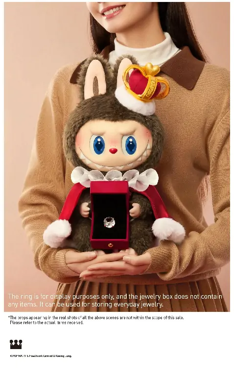 THE MONSTERS Let'sCheckmate Series-Vinyl PlushDolL - Image 2