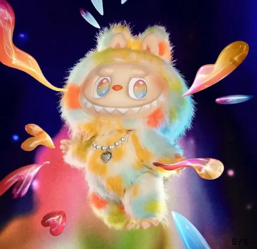 THE MONSTERs Big into EnergySeries-ROCK THE UNIVERSEVinyl Plush Doll - Image 3